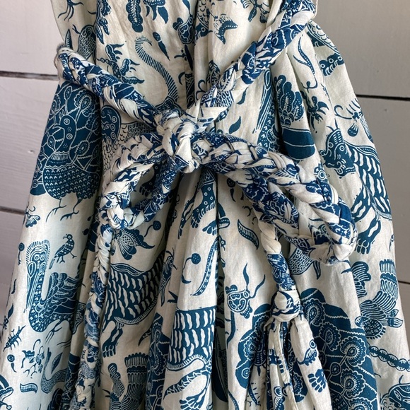 Cream, Bird Pattern - Picture 3 of 3